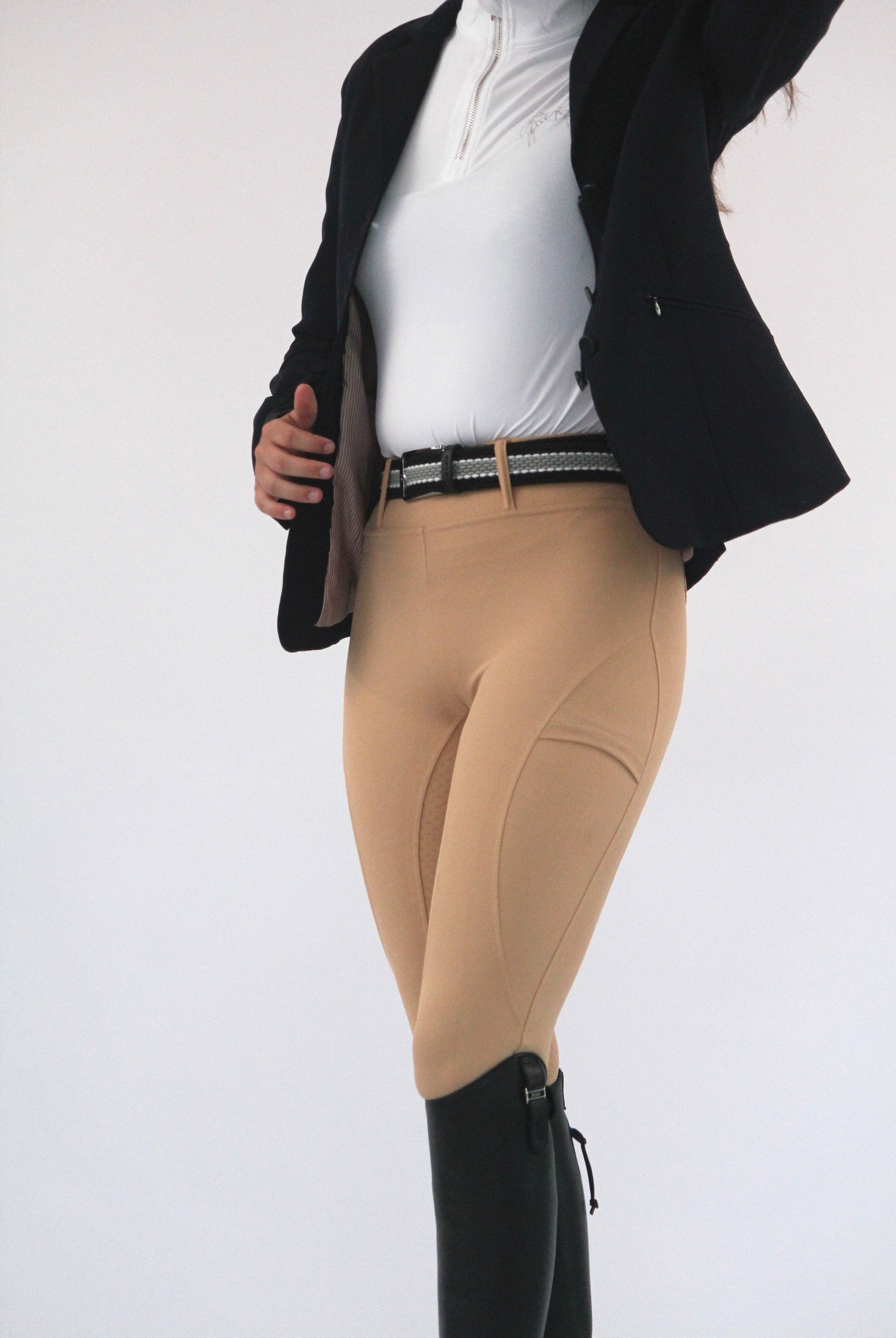 Stylish Equestrian competition outfit