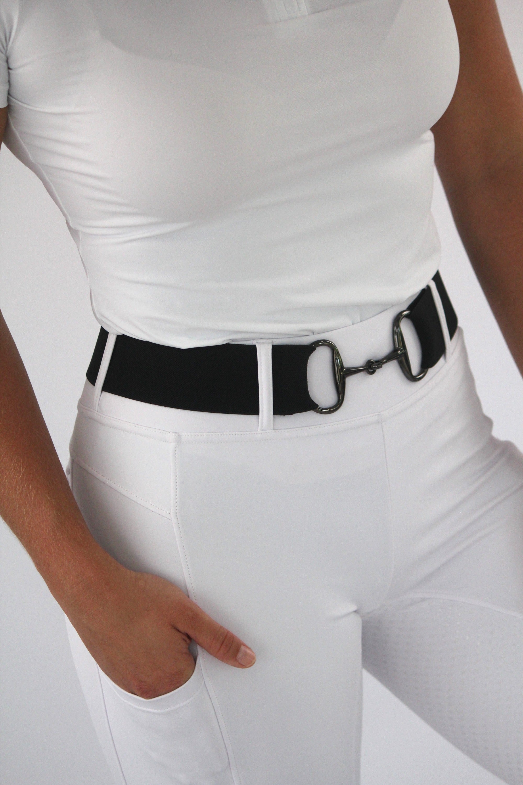 Bestselling stylish snaffle belt in smoke